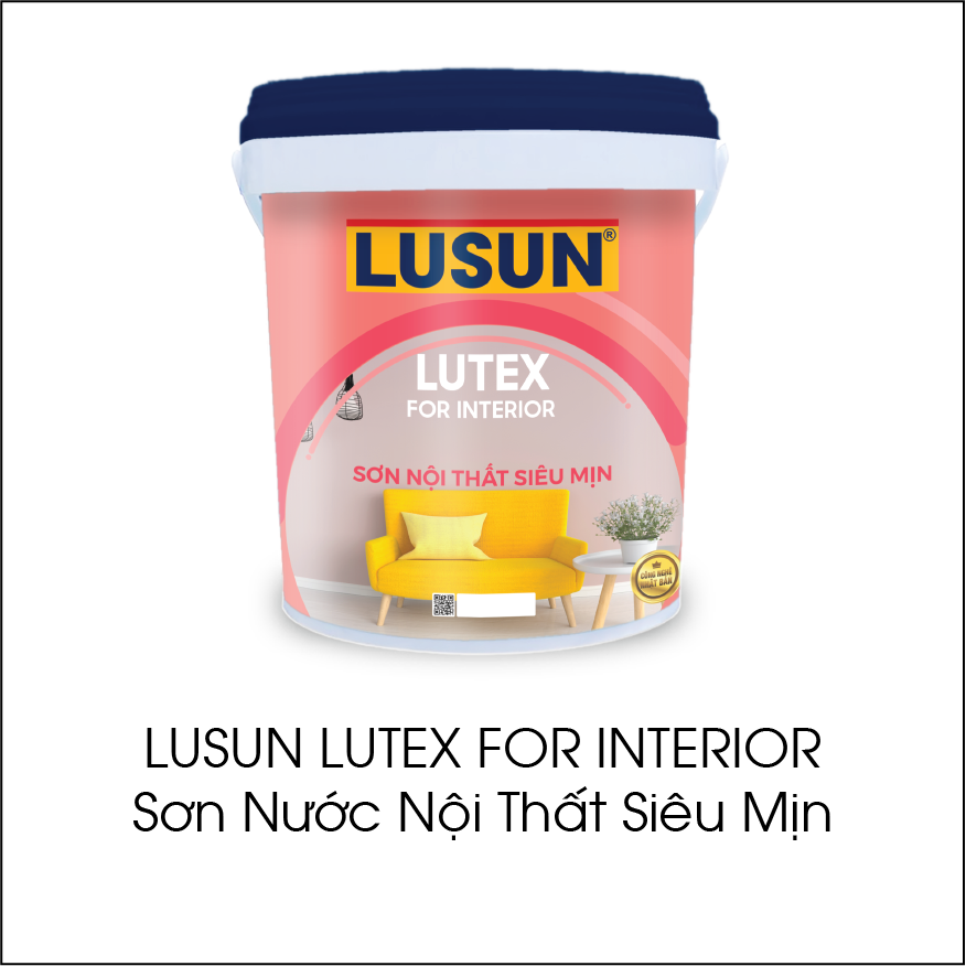 Lusun Lutex For Interior sơn nước nội thất siêu mịn